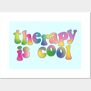 Therapy is Cool Posters and Art